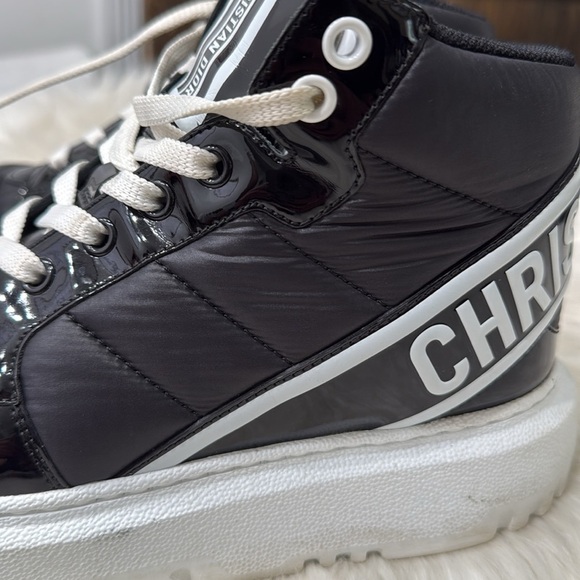 CHRISTIAN DIOR D Player High-Top Sneakers - Picture 13 of 15